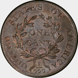 1802  One Cent reverse
