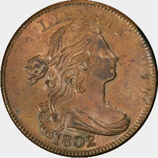 1802  One Cent obverse