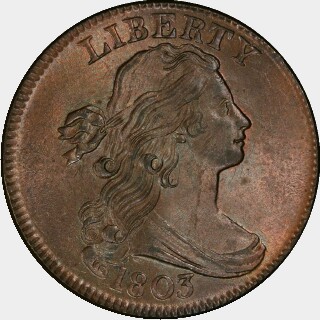 1803  One Cent obverse