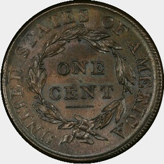 1809  One Cent reverse