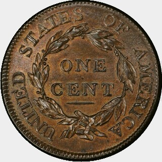 1810  One Cent reverse