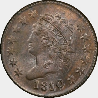 1810/09  One Cent obverse