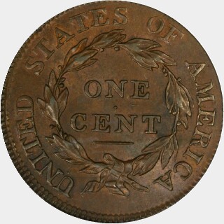 1811/0  One Cent reverse