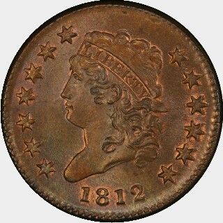 1812  One Cent obverse