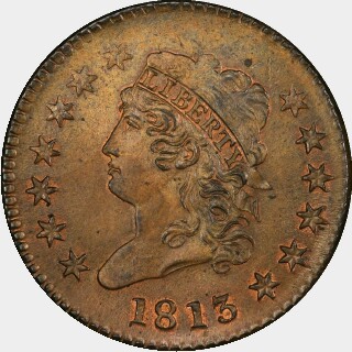 1813  One Cent obverse