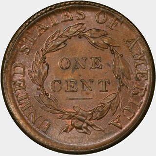 1814  One Cent reverse