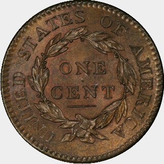 1816  One Cent reverse