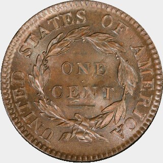 1817  One Cent reverse