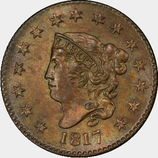 1817  One Cent obverse