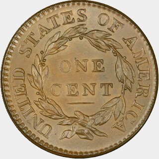 1818  One Cent reverse
