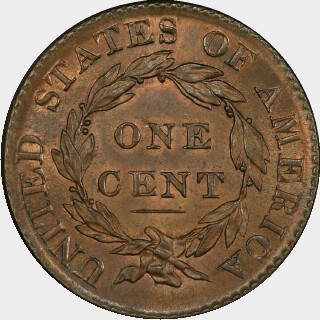 1820/19  One Cent reverse