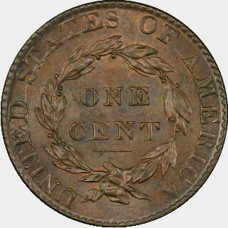 1824/2  One Cent reverse