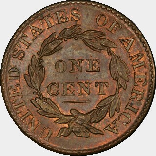 1826  One Cent reverse
