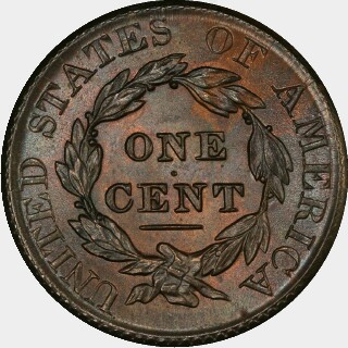 1826/5  One Cent reverse