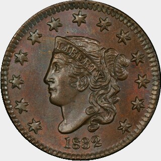 1832  One Cent obverse