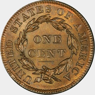 1836  One Cent reverse