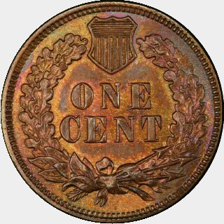 1873  One Cent reverse