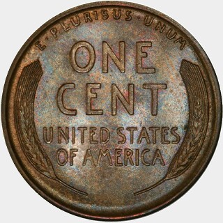 1910-S  One Cent reverse
