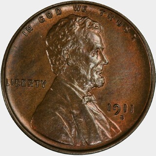 1911-S  One Cent obverse