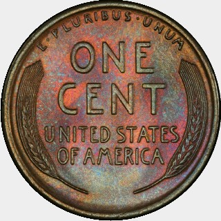1912  One Cent reverse