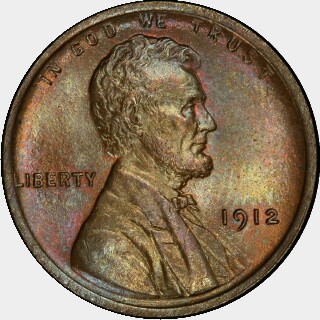 1912  One Cent obverse