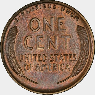 1915-D  One Cent reverse