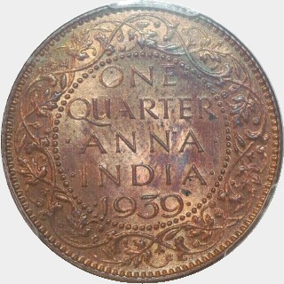 1939(c) Sans Dot One Quarter Anna reverse