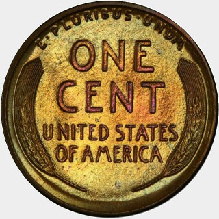 1915-S  One Cent reverse