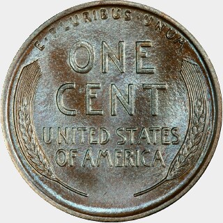 1916-D  One Cent reverse