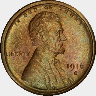 1916-S  One Cent obverse