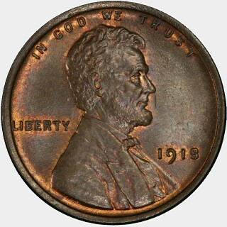 1918  One Cent obverse