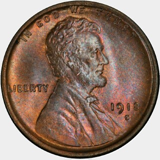 1918-S  One Cent obverse