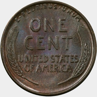 1919-D  One Cent reverse
