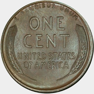 1920-D  One Cent reverse