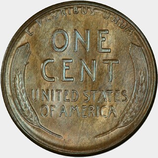 1921-S  One Cent reverse