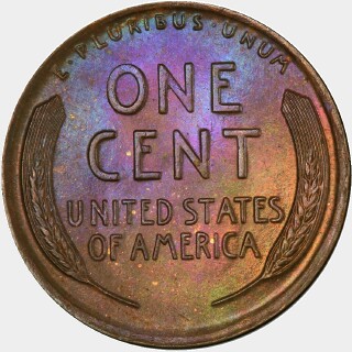 1923  One Cent reverse