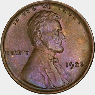 1923  One Cent obverse