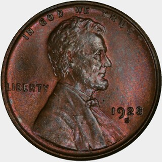1923-S  One Cent obverse