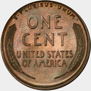 1924-D  One Cent reverse