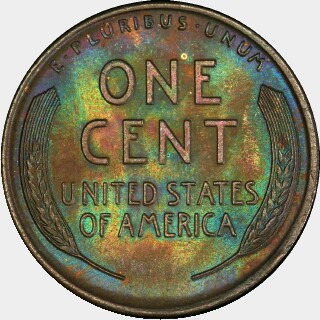 1925  One Cent reverse