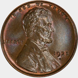 1925-D  One Cent obverse