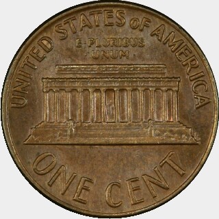 1969-S  One Cent reverse