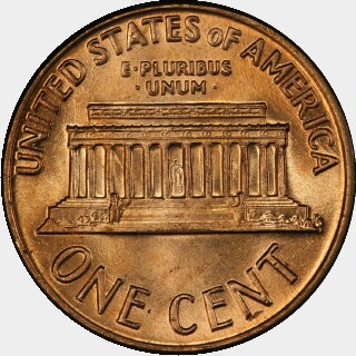 1970-S  One Cent reverse
