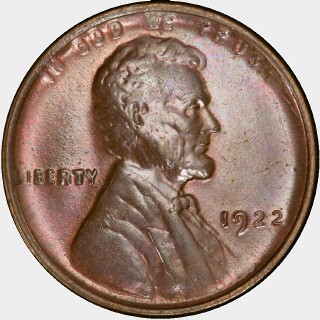 1922  One Cent obverse