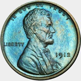 1912 Proof One Cent obverse