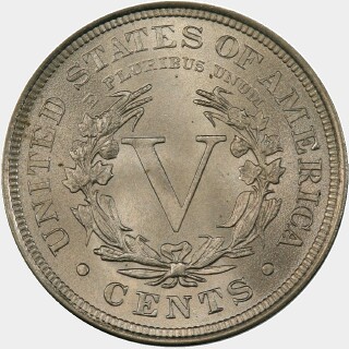 1903  Five Cent reverse