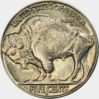 1915-D  Five Cent reverse