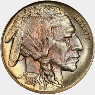 1919-S  Five Cent obverse