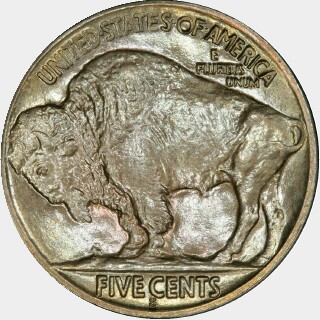 1920-S  Five Cent reverse