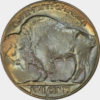 1925-D  Five Cent reverse